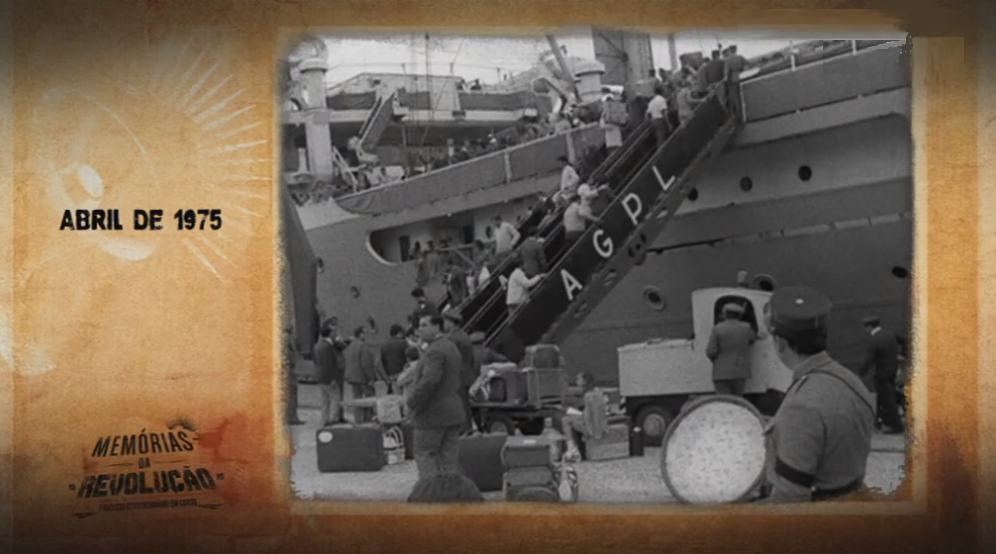 Memórias da Revolução: Chegada do Navio Uíge a Lisboa
