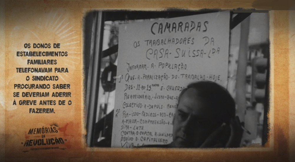 Memórias da Revolução: Greve na Indústria Hoteleira