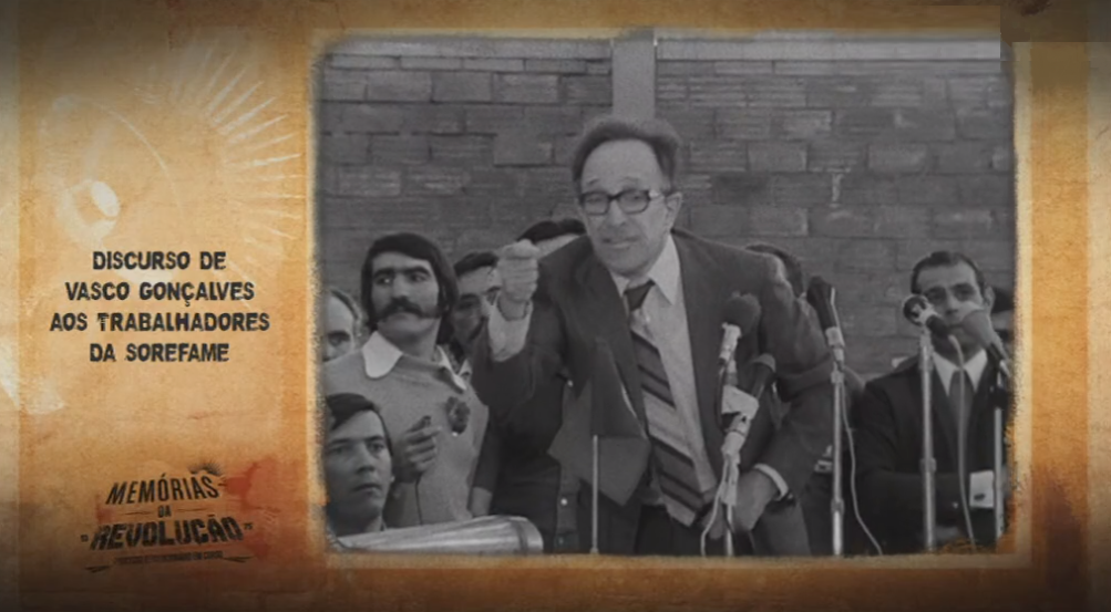 Memórias da Revolução: Discurso de Vasco Gonçalves na Sorefame