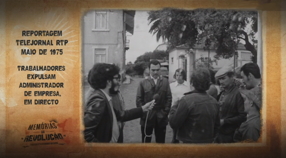 Memórias da Revolução: Expulsão de Administrador em Direto