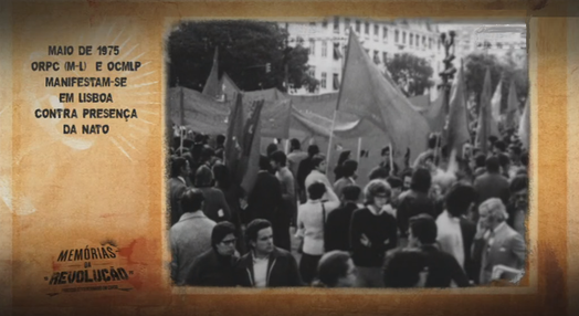Memórias da Revolução: Manifestação Contra a NATO