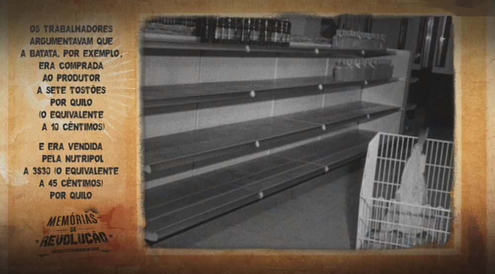 Memórias da Revolução: Cooperativização dos Supermercados Nutripol