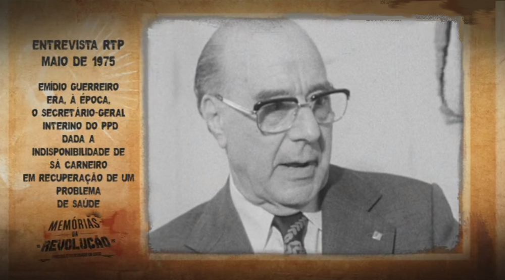 Memórias da Revolução: Emídio Guerreiro sobre a Situação Política