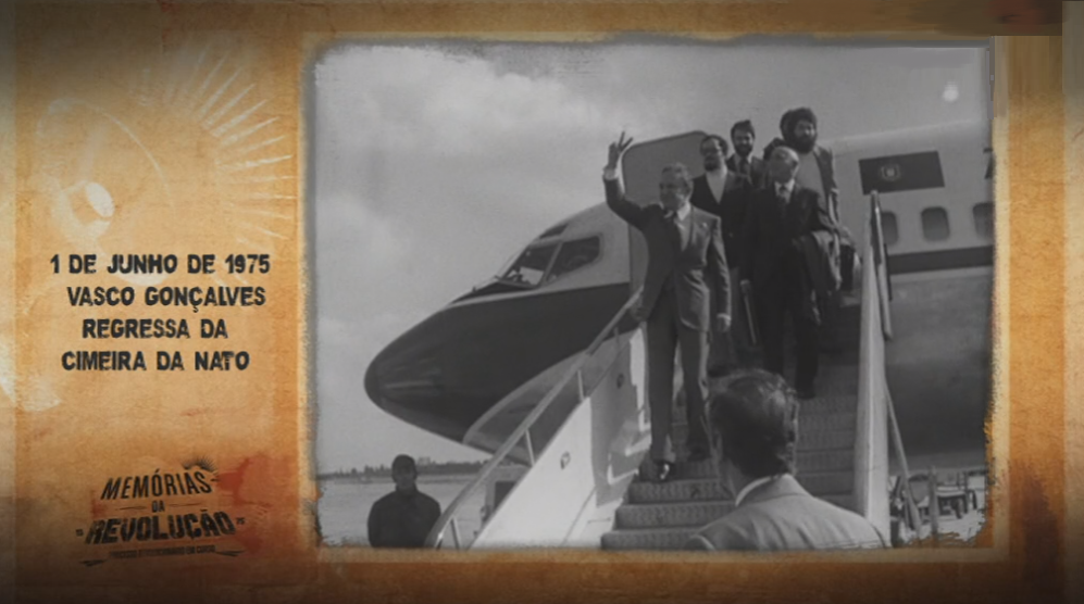Memórias da Revolução: Vasco Gonçalves Reafirma a Manutenção na NATO