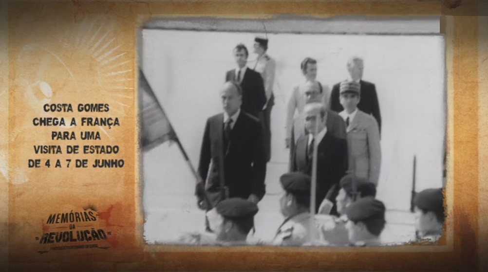 Memórias da Revolução: Visita de Estado a França