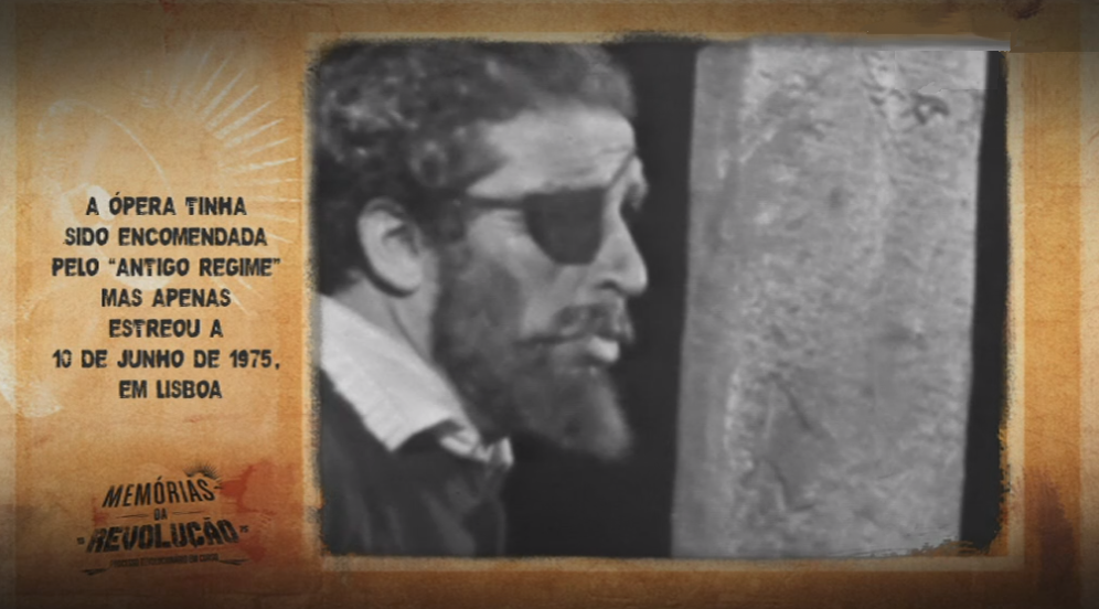 Memórias da Revolução: Estreia da Ópera “Canto da Ocidental Praia”