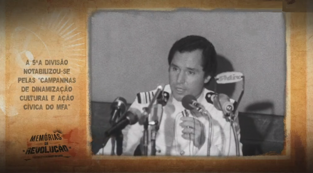 Memórias da Revolução: Ramiro Correia Toma Posse na Chefia a 5ª Divisão