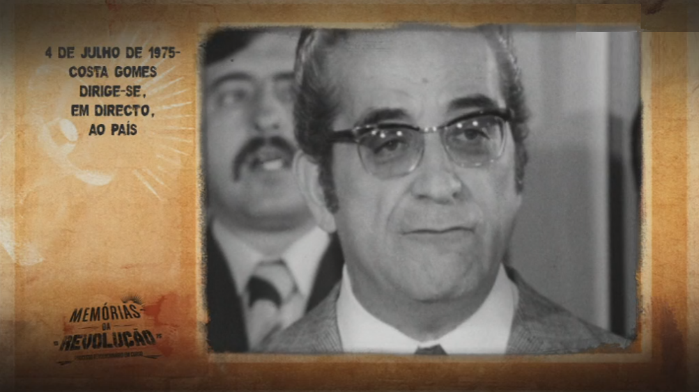 Memórias da Revolução: Costa Gomes Fala ao País