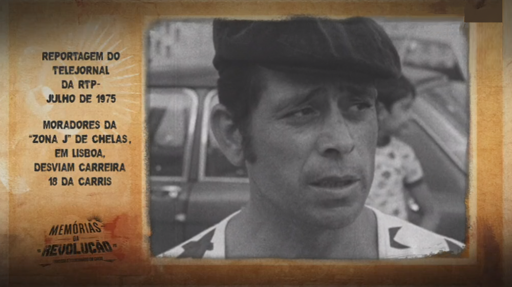 Memórias da Revolução: Moradores de Chelas Desviam Autocarros