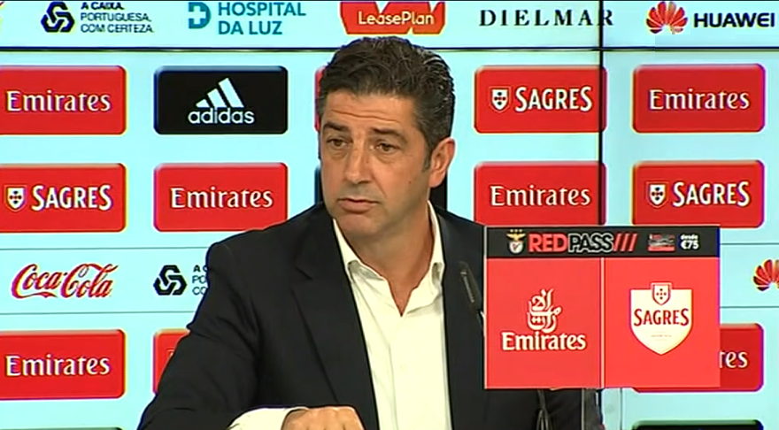 Declarações de Rui Vitória