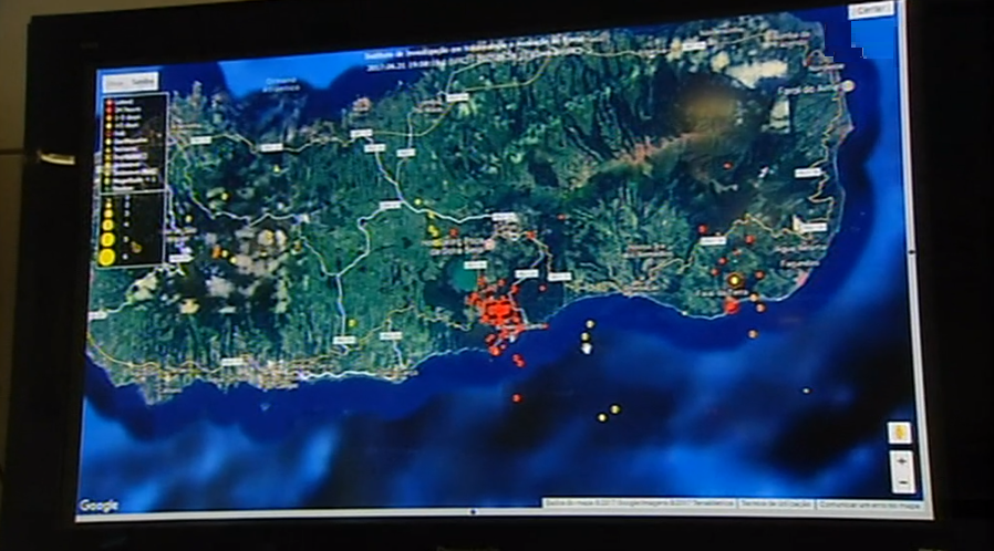 Sismos em São Miguel