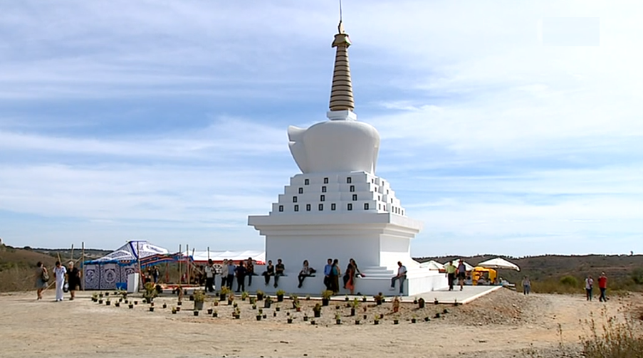 Templo budista no Alentejo