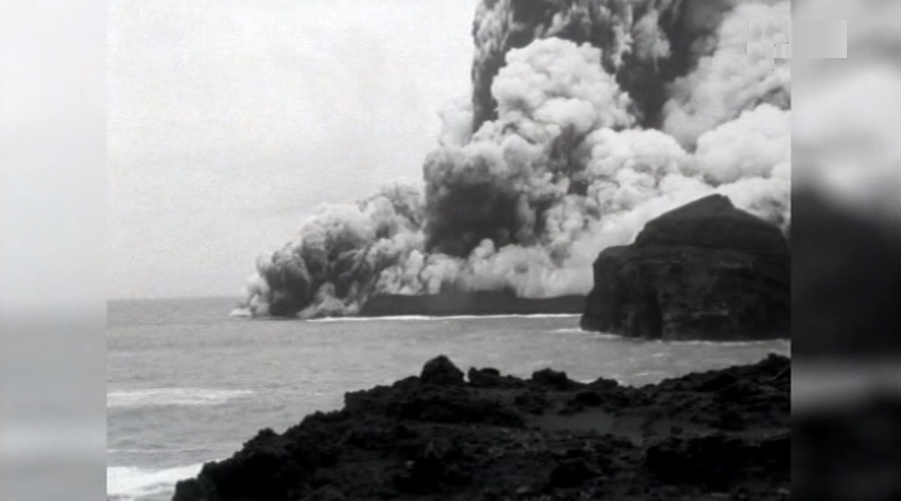 Exposição sobre o vulcão dos Capelinhos