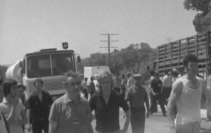 Acidente rodoviário na estrada ao sul de Palma