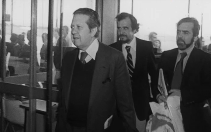 Chegada de Mário Soares a Lisboa