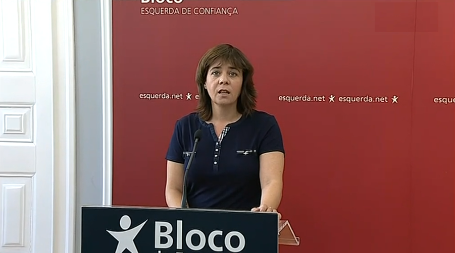 Conferência de imprensa do Bloco de Esquerda