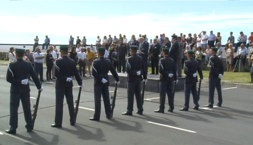Cerimónia do Dia do Combatente do Pico