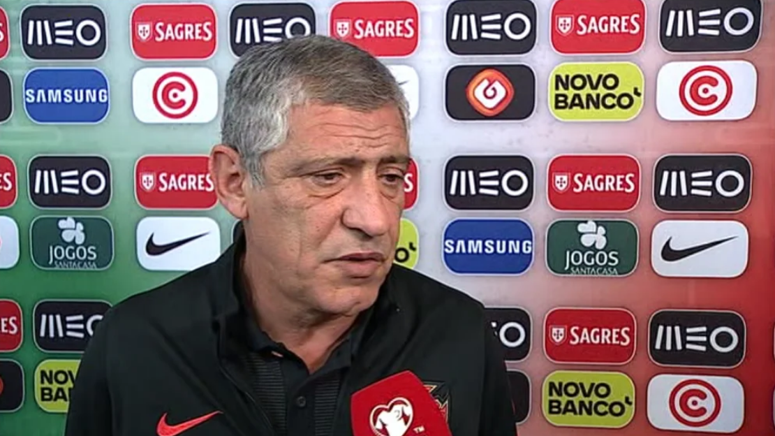 Futebol: Entrevista a Fernando Santos e Pepe