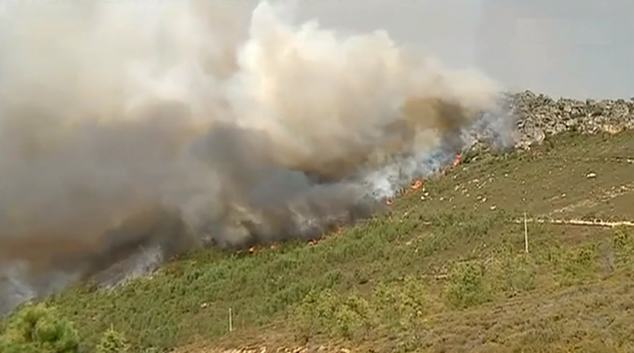 Incêndio florestal em Pampilhosa da Serra