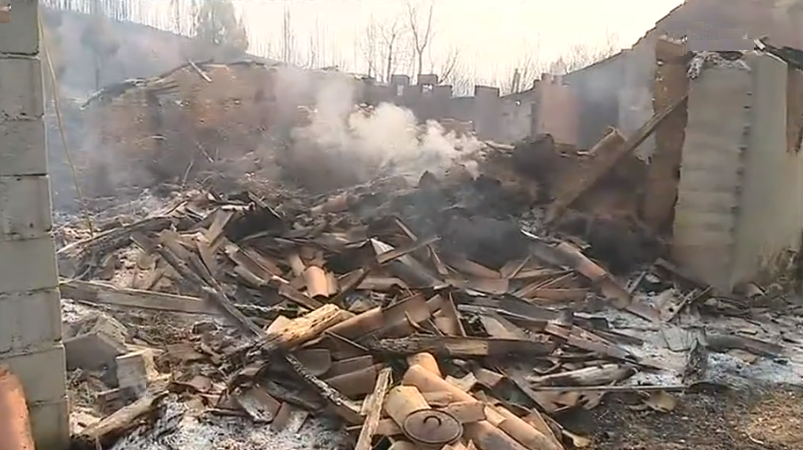 Incêndio florestal em Ourém dominado