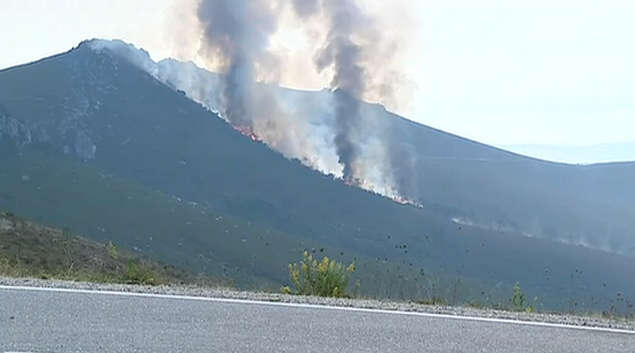 Incêndio florestal em Pampilhosa da Serra