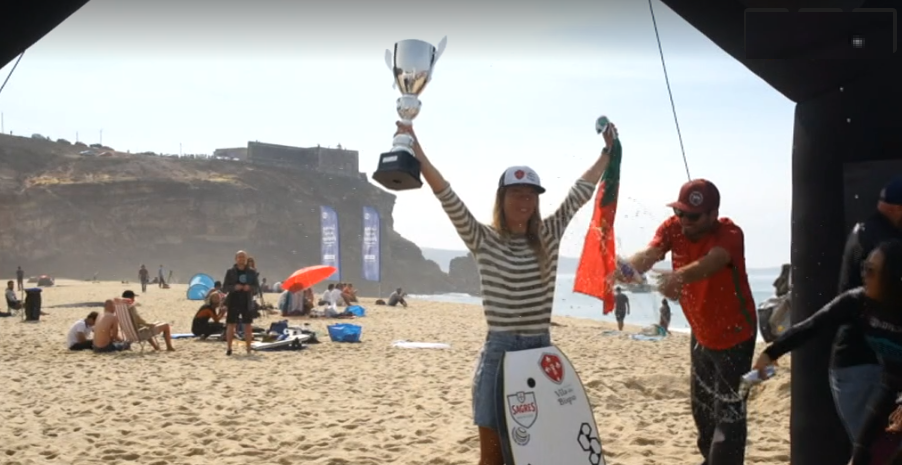 Bodyboard: Joana Schenker vence Campeonato Mundial