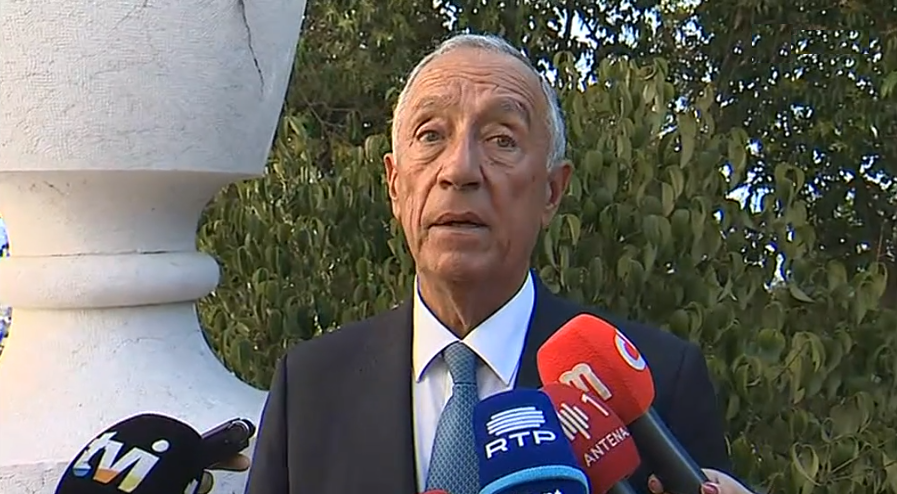 Reação de Marcelo Rebelo de Sousa