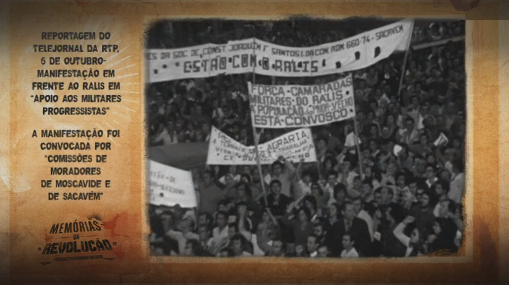 Memórias da Revolução: Manifestação Frente ao RALIS