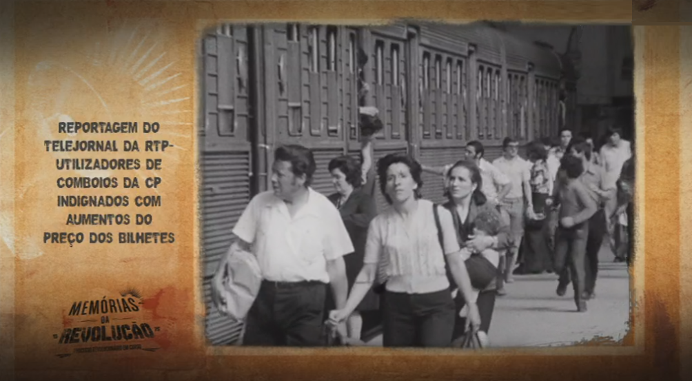 Memórias da Revolução: Inflação dos Preços do Transporte Ferroviário