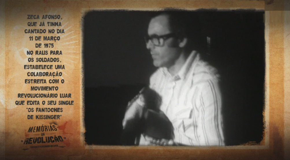 Memórias da Revolução: Aproximação de Zeca Afonso à LUAR