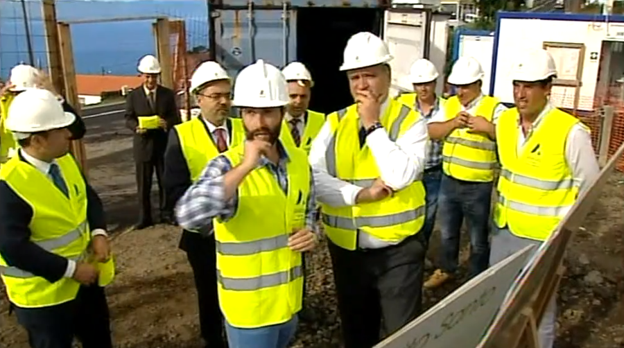 Obras no Centro de Saúde da Calheta