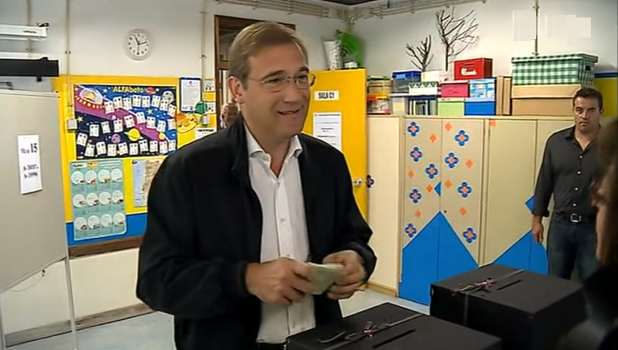 Autárquicas 2017: Ato eleitoral de Passos Coelho