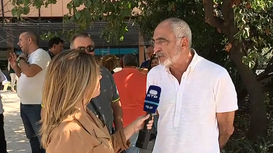 Manifestação dos Trabalhadores da PT