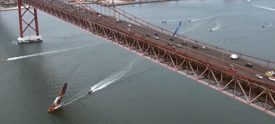 Partida da regata “Volvo Ocean Race”