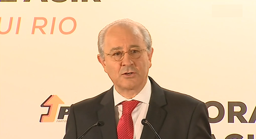 Declaração pública de Rui Rio à liderança do PSD