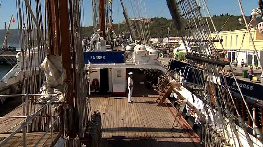 Navio Sagres na “Semana do Mar” – RTP Arquivos