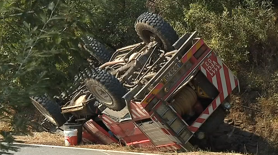 Incêndio florestal em Pampilhosa da Serra