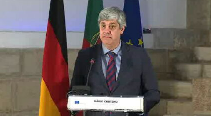 Conferência de imprensa de Mário Centeno