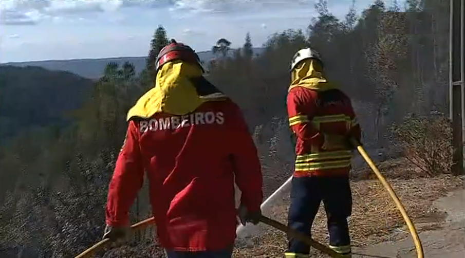 Incêndios florestais em Vouzela e Coimbra