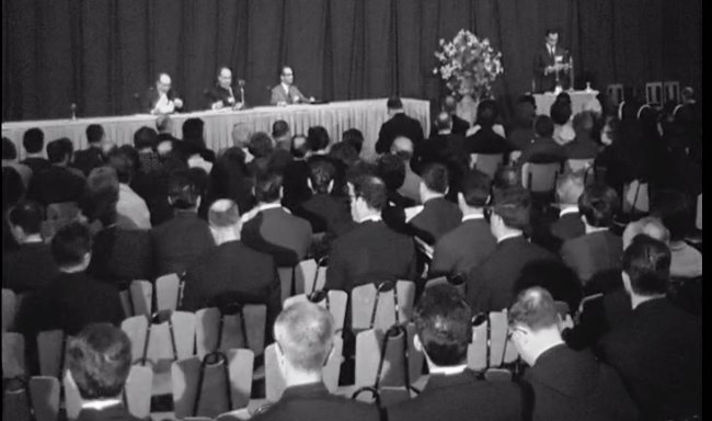 Primeira sessão do 1º Congresso Nacional de Ensino Particular em Lisboa