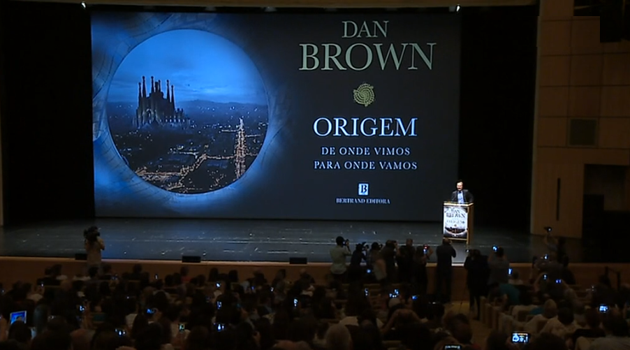 Dan Brown no Centro Cultural de Belém