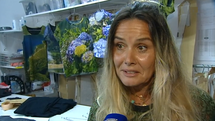 Coleção de moda da estilista Isabel Roque