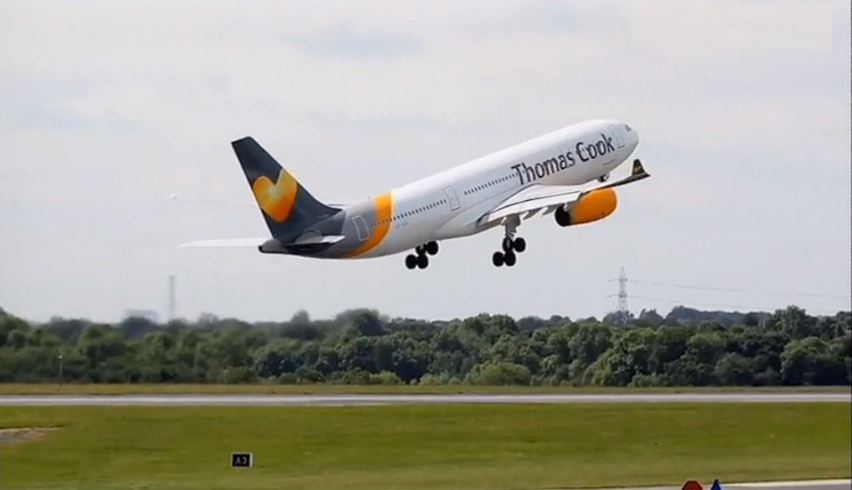 Companhia aérea “Thomas Cook” na Ilha da Madeira