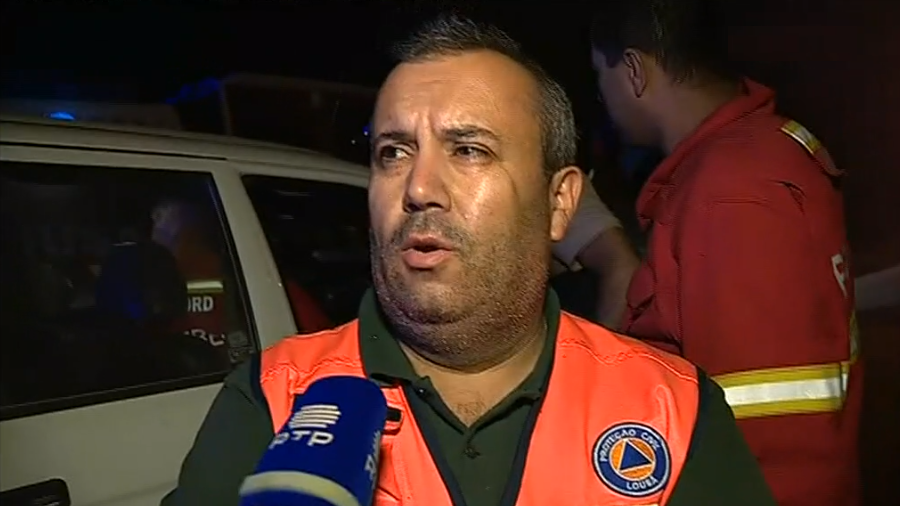 Incêndio florestal na Lousã