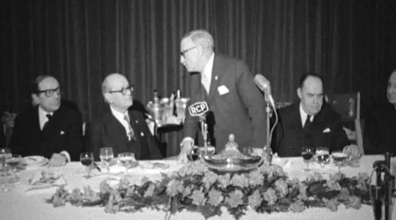 Jantar de homenagem e despedida de José Ibáñez Martín em Lisboa