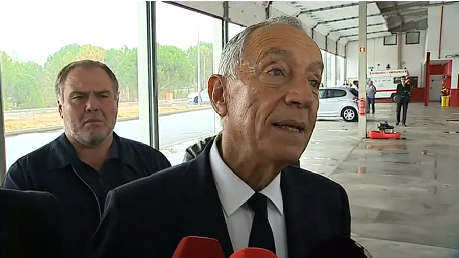 Marcelo Rebelo de Sousa sobre incêndios