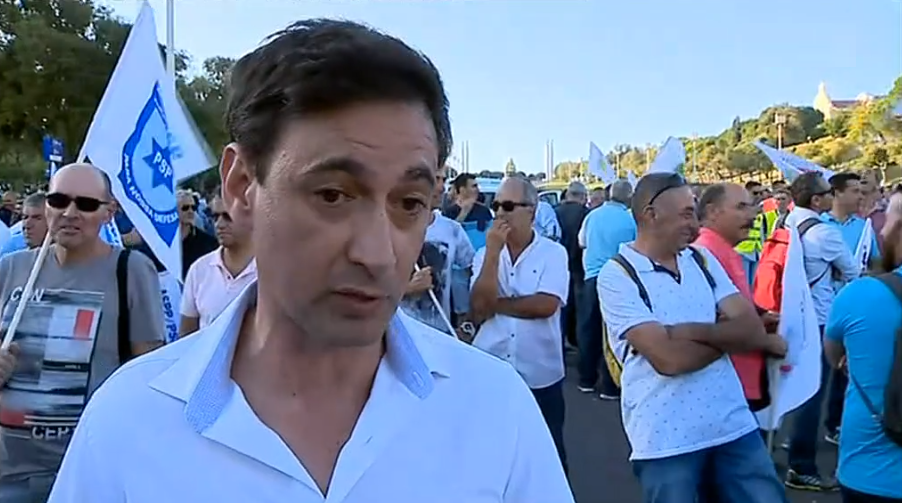 Manifestação de polícias e forças de segurança em Lisboa