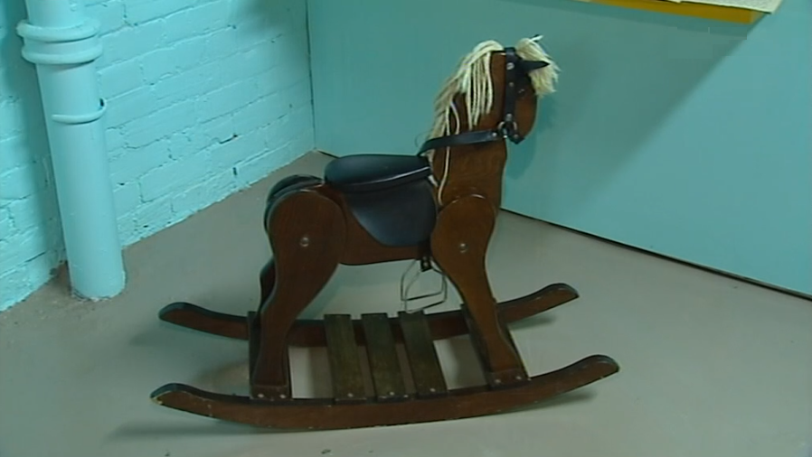 Exposição de brinquedos no Museu dos Pioneiros