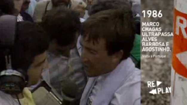 1986: Marco Chagas ultrapassa Alves Barbosa e Agostinho.