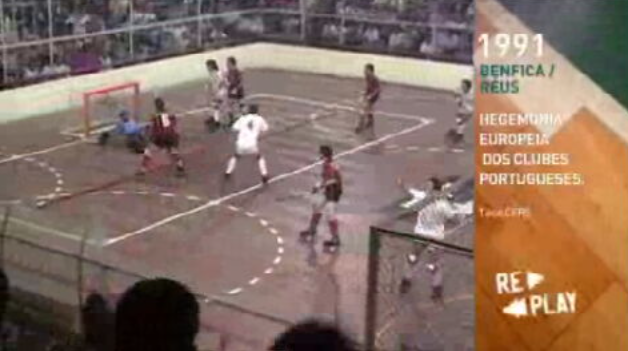 1991 Benfica/Réus: Hegemonia europeia dos clubes portugueses.
